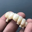 Seamless gradience dental zirconia disc
